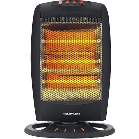 Blaupunkt Estufa de Cuarzo Oscilante 1200W con 3 Niveles de Potencia